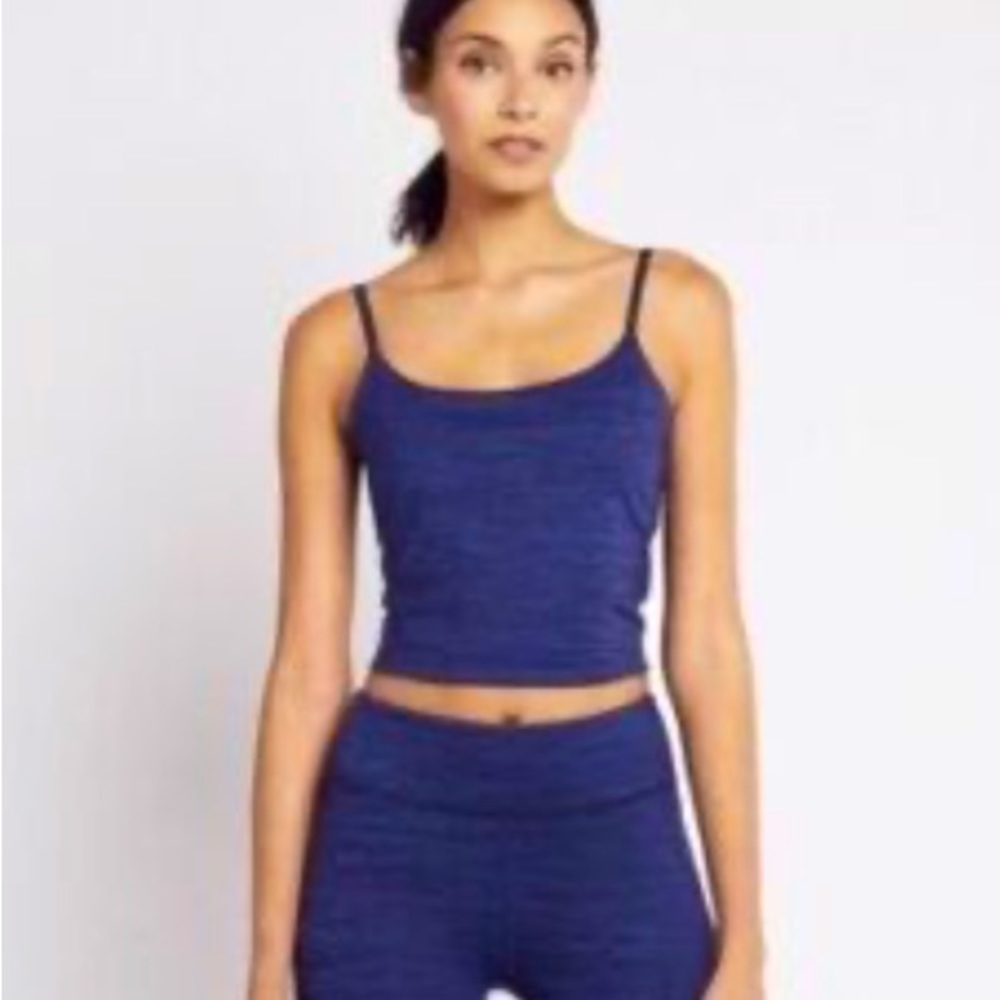 Outdoor Voices Dark/Midnight Blue Tech Sweat Tank size S